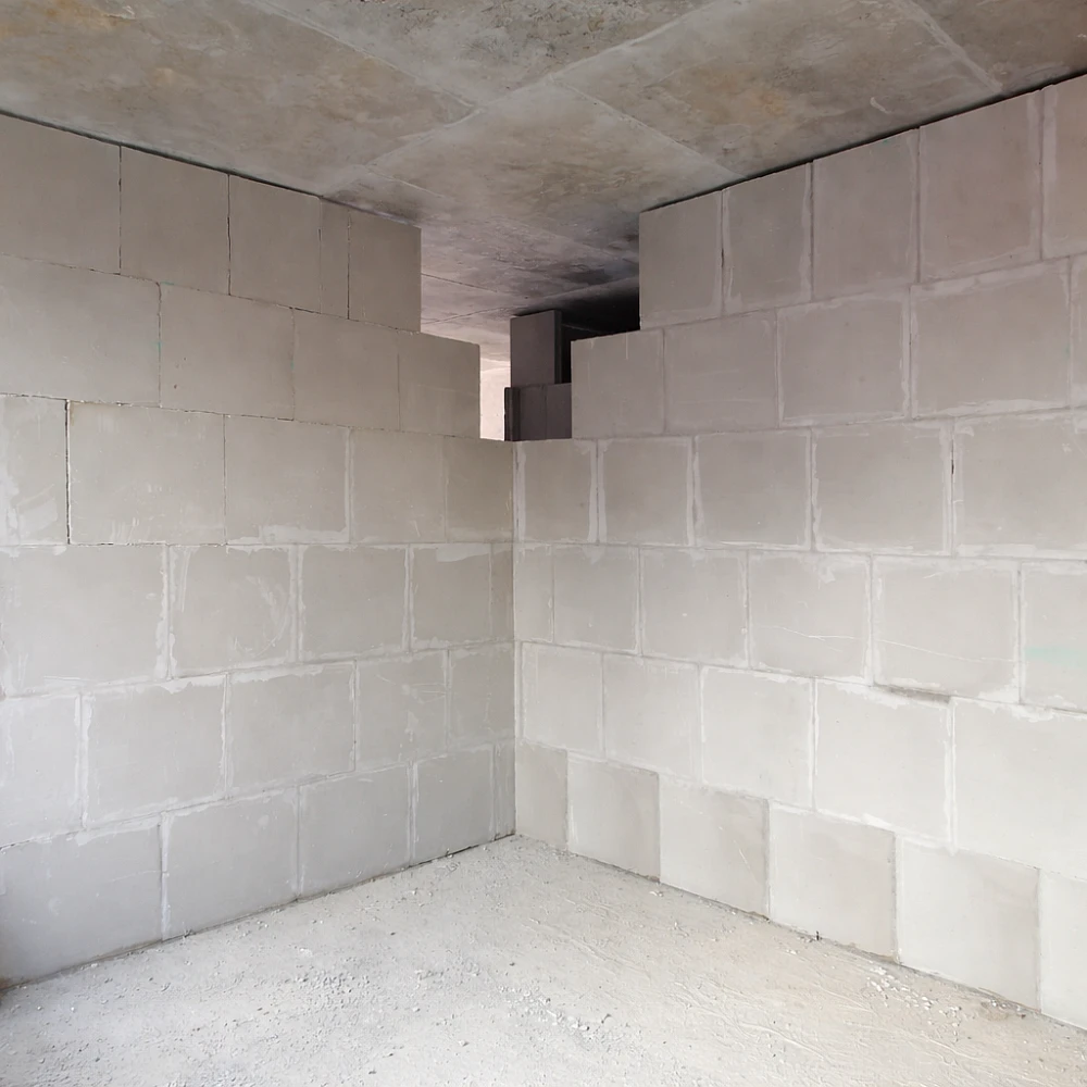 Пазогребневая плита (ПГП) полнотелая влагостойкая 667x500x100 мм