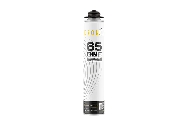 KRONbuild ONE Всесезонная 65 профессиональная монтажная пена