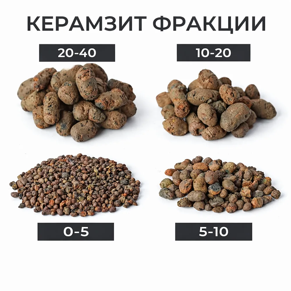 Керамзит фракции 0-5 мм (биг-бэг 2 м3)