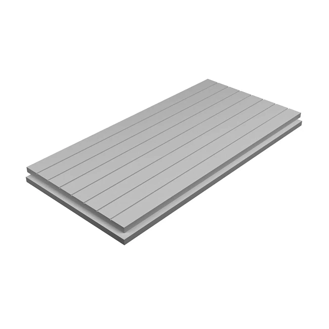 Экструзионный пенополистирол (XPS) ТЕХНОНИКОЛЬ Carbon Eco FAS/2 S/1 1180х580х50 мм, L-кромка, фрезерованный с микроканавками, 8 шт