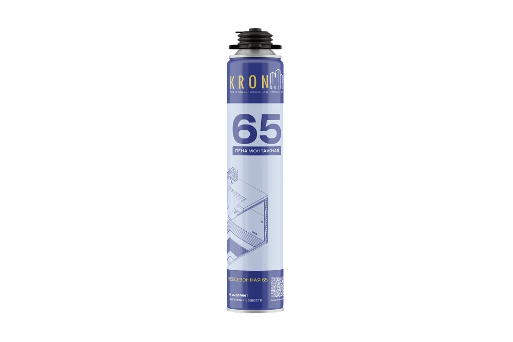 KRONbuild Всесезонная 50+ профессиональная монтажная пена