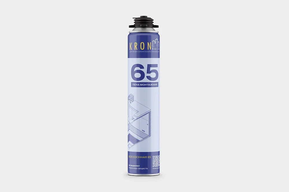 KRONbuild Всесезонная 50+ профессиональная монтажная пена