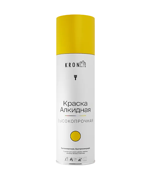KRONbuild Алкидная аэрозольная краска универсальная 