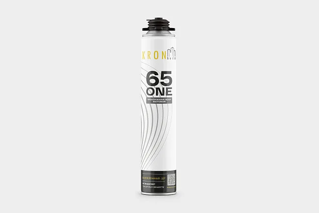 KRONbuild ONE Всесезонная 65 профессиональная монтажная пена