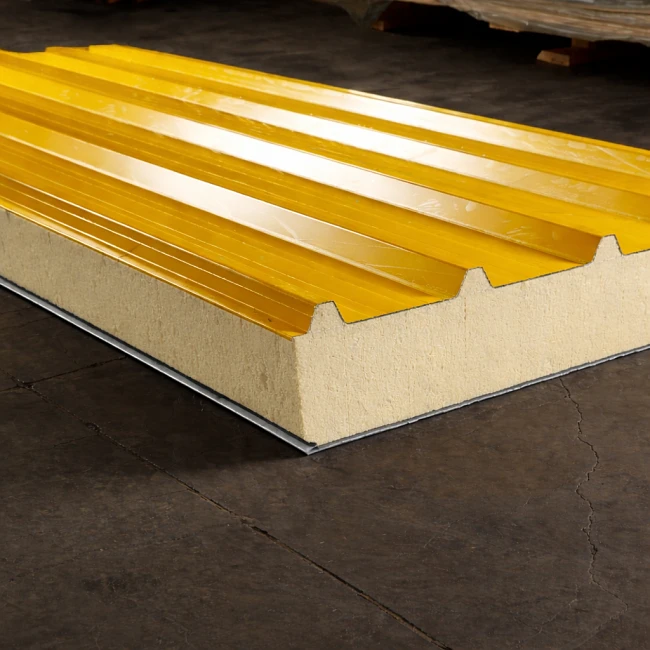 Сэндвич-панели кровельные с наполнителем ПИР, ПУР