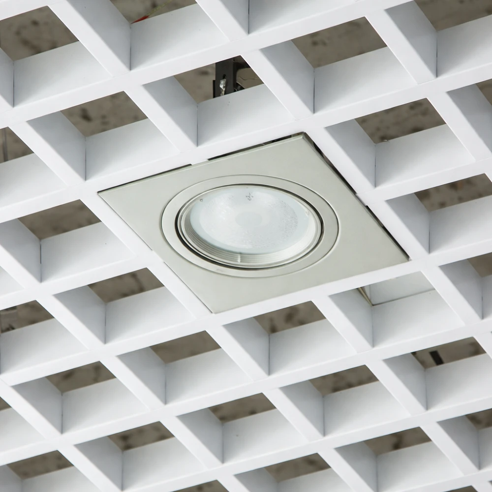 Потолочные системы Грильято | Алюминиевые решетчатые потолки