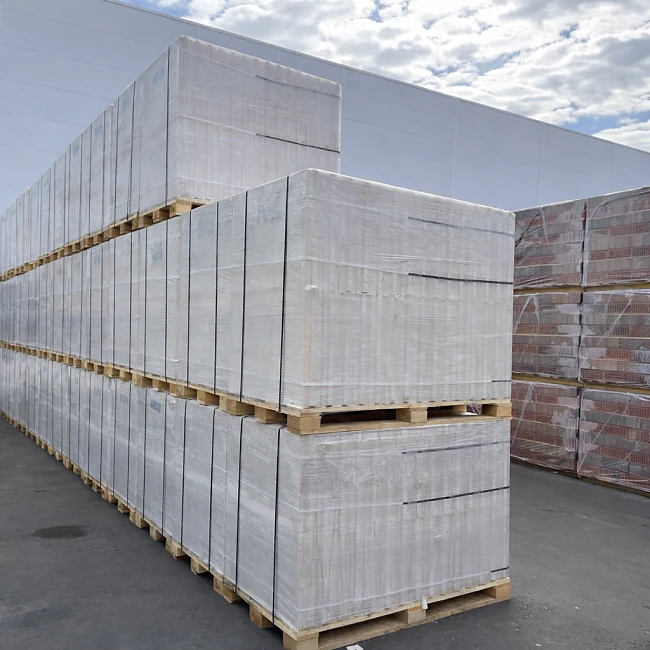 Пазогребневая плита (ПГП) полнотелая влагостойкая 667x500x100 мм