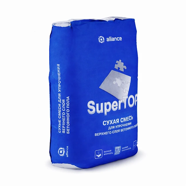 Топпинг SuperTOP для упрочнения бетонных полов