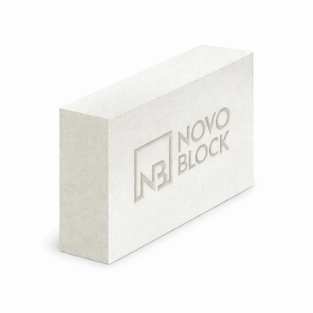 Перегородочный газобетонный блок D500 625х100х250 мм