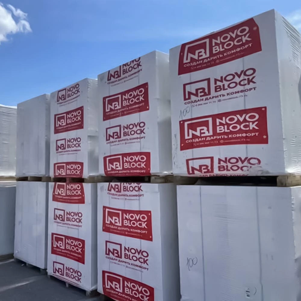 Перегородочный газобетонный блок D500 625х100х250 мм